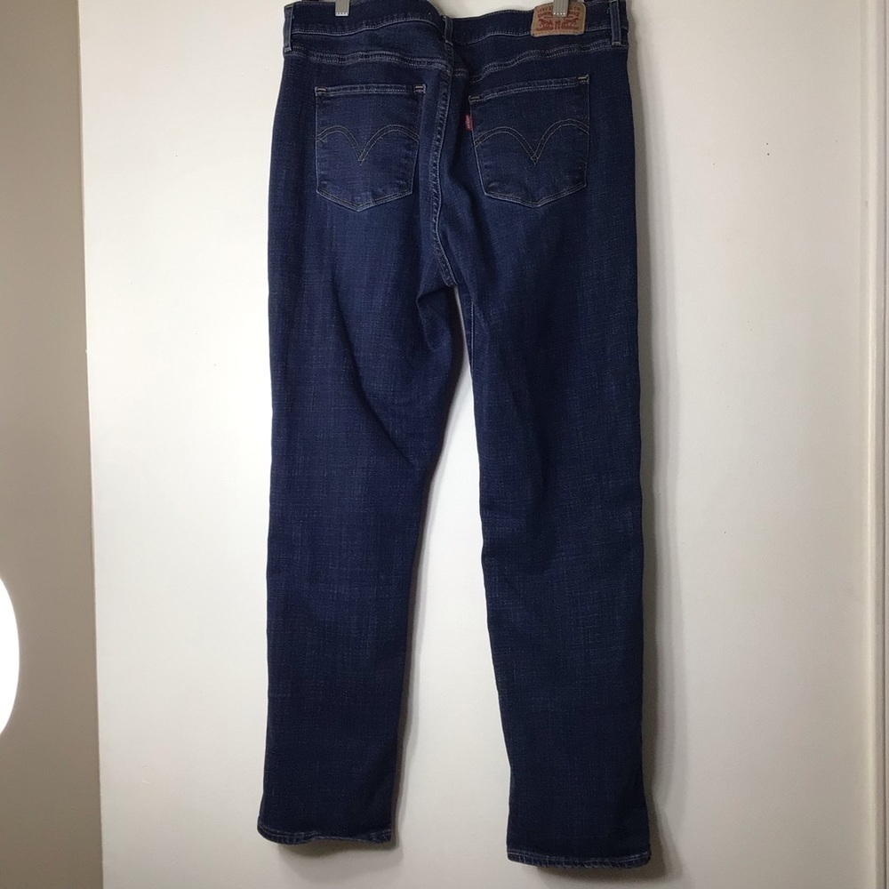 Levi straight blue classic jeans 12